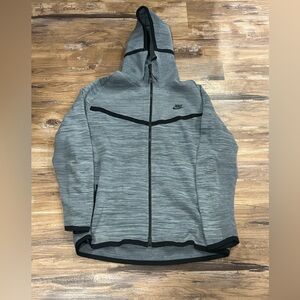Nike Tech Fleece Hoodie Gray Size Large!